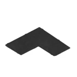 بلاط رصيف انترلوك أوميجا، مقاس 33.3 سم × 9.5 سم، سمك 6 سم، أسود | شركة الصريف للبناء