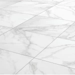 Project Porcelain Satin Tiles, Height 10 mm, Size 60x60 cm, White Color | Riyadh Ceramics