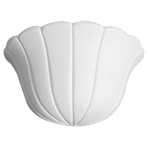 PU Foam Decorations for Ceiling Length 34.2 cm Height 19.9 cm White | Zakharef Company