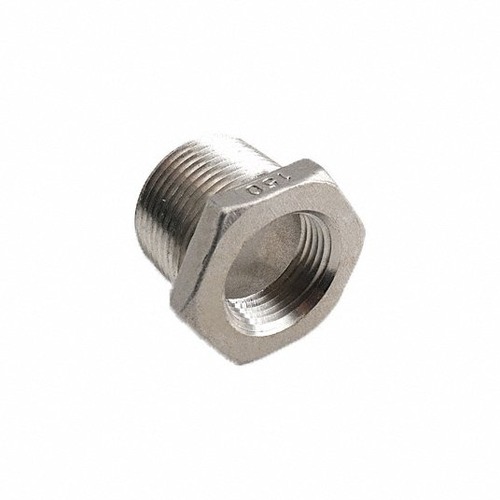Silver Hex Bushing 3/8 inch x 1/4 inch, Grainger Approved, Pipe Table 40 | ARAB PROS COMPANY