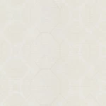 ورق جداري بلجيكي لون بيج تصميم هندسي، مقاس 10 م×0.53 م، موديل الجذور