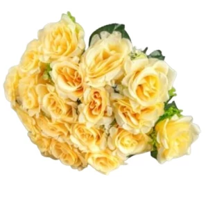 Artificial Pamina Flower Bouquet 37 cm, Yellow Color | 