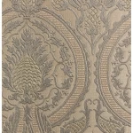 ورق جدران تصميم كلاسيك مقاس 10 م×0.73م، لون بيج غامق، موديل 2465