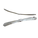 مسكة خزانة المطبخ، لون فضى