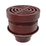 صفاية تصريف ماء ارضية PVC مقاس 50 ملم، مربع | مصنع سعودي كاست