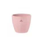 Pink ceramic plant pot, size 22 x 19.8 cm