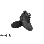 Safety shoes, jogger style, size (41) black, weight (0.695 kg), slip-resistant