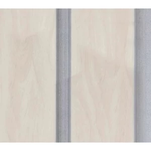 Corrugated Wood Alternative Length 290 x Width 13 cm Light Beige with Gray Partitions | Luxury line