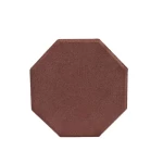 Octagonal Paving Floor Tiles with Special Design, Dimensions 19.8×8 cm, Height 6 cm, Dark Red | Al Sarif Company