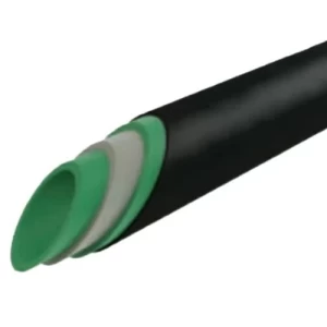 مواسير PPR-UV/FiberGlass/PPR مقاس 25 mm، ضغط 20 بار، لون اسود | مصنع عسك للانابيب الحراريه