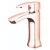 Short Washbasin Tap 1.87×1.45 cm, Rose Gold Color