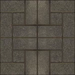 Black 421 Color Mosaic Tiles length 40 cm, width 40 cm | Al-Hasaniah Factory