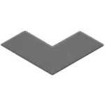 ارضيات انترلوك 3D ثلاثي الأبعاد سماكة 6 سم حجم 85×333 مم لون رمادي | شركة ارتك