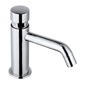 Automatic Washbasin Mixer Chrome, Adjustable 10 Sec Timer | ALHashim Sanitary Tools