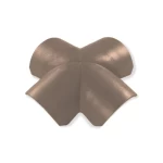 زاوية رباعية للقرميد، لون بني فاتح، أبعاد 475×475 مم، وزن 6.77 كغم | الديار العتيقة