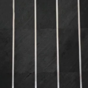 الواح حجرية الخطوط السوداء 61×122 سم لون ابيض مع اسود | 