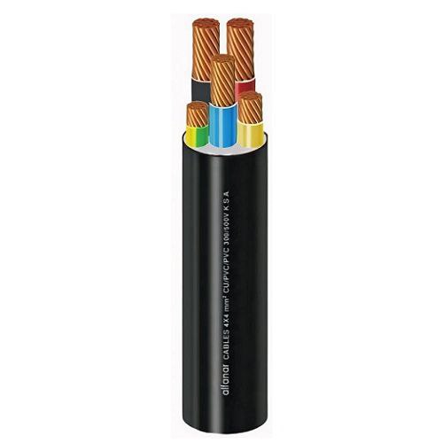 Alfanar 16mm 5 Core Stranded Copper Electrical Cable 300/500 Volts PVC Insulated | Al Fanar