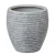 حوض زرع فايبر اسمنتى، مقاس 55x55x55 سم، رمادى 