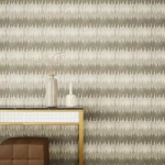 ورق حائط نقشات مقاس 10م × 50 سم، لون بني فاتح