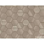Italian wall decoration, light brown color, length 10 m, width 0.73 m, model 44807