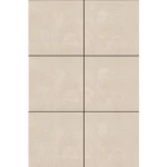 بلاط بورسلان للأرضيات تشطيب مطفي، مقاس 60×60 سم، بيج