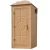 Portable Toilet Cabin, Width 150 cm, Length 125 cm, Height 250 cm | Al-Mawarid Al-Haditha Factory