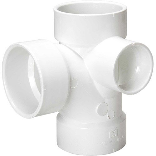 PVC Gully Trap 4×2 inch, SCH 40, White Color | Al-Manar Pipes Factory