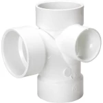 PVC Gully Trap 4×2 inch, SCH 40, White Color | Almanar