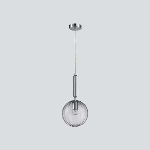 Ceiling Pendant Single Bulb 200×400 mm Silver, Cord Length 2000 mm | 