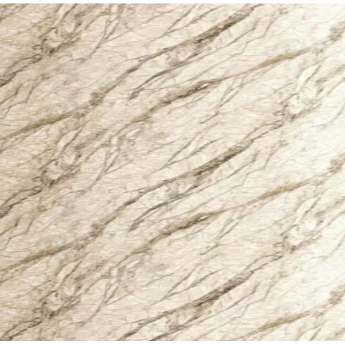 Chinese Marble Substitute for Walls Rectangle 280 × 122 cm Light Brown with Dark Brown Veins | Luxury line