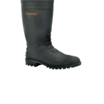  Rubber Rain Boot with Toe rubber, long, Weight 500 g, Size 41, Black Color, flexible, Height 15 inches