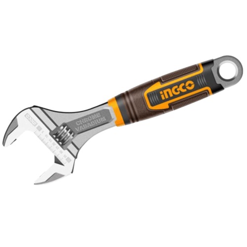 French Wrench 10 Inch Chrome Vanadium Steel, Plastic Handle | Est.Salama Trading Tools&Hardware
