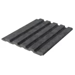 Wall Wood Alternative PS, Size 290×16 cm, Dark Gray Color, Model PS16 -05