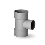 UPVC 87.5° Reducer Tee Size 110mm, Length 199 mm, Grey Color | Cosmoplast