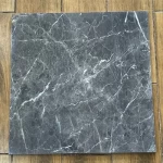 Emirati Ceramic Tiles for Flooring, marble Design, Size 60×60 cm, Dark grey 