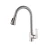 Modern Pull Out Kitchen Washbasin Mixer, Length 60 cm, Matt Chrome