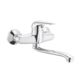 Chinese chrome wall sink mixer