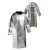 Aluminum HeatResistant Protective Coat by Jutec, Size 64, Weight 400 g/m², Hight 130cm        