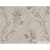 Floral wall covering pale beige color, length 10m, width 1.06m, model 44414