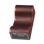 وحدة إضاءة LED جداريّة خارجية، 3 وات، لون نحاسي، مقاس 17×6.5 سم