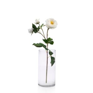 Artificial Rose Flowers 57 cm White Color | 