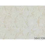 Italian wallpaper modern design, size 10m x 1.06m, pale green, model 41326