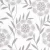 Floral wall covering, off-white color, length 10 m, width 0.53 m, model number 32445