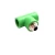 PPR Tee with Male Insert Size 32x3/4 mm Outside Diameter 42 mm, Green Color |  AL Koblan Factory
