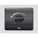 مفتاح تحكم بالمروحة، ماركة آرت دي إن أيه، مقاس 7×7 سم، 300 أمبير، لون أسود 