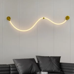 Modern Golden Wall Sconces 70 cm Height, 50 cm Width | Matkel Store