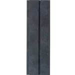 PC wood replacement panels, size 16 x 290 cm, gray color