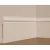 Skirting, 120 cm Width, 12cm Height, Color White , Model C109