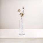 زهر صناعي غصن ماغنوليا، ارتفاع 79 سم، لون سكرى