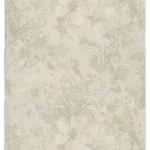 ورق حائط ايطالي ورود مقاس 10 م×0.73 م، لون بيج شاحب، موديل 56946  